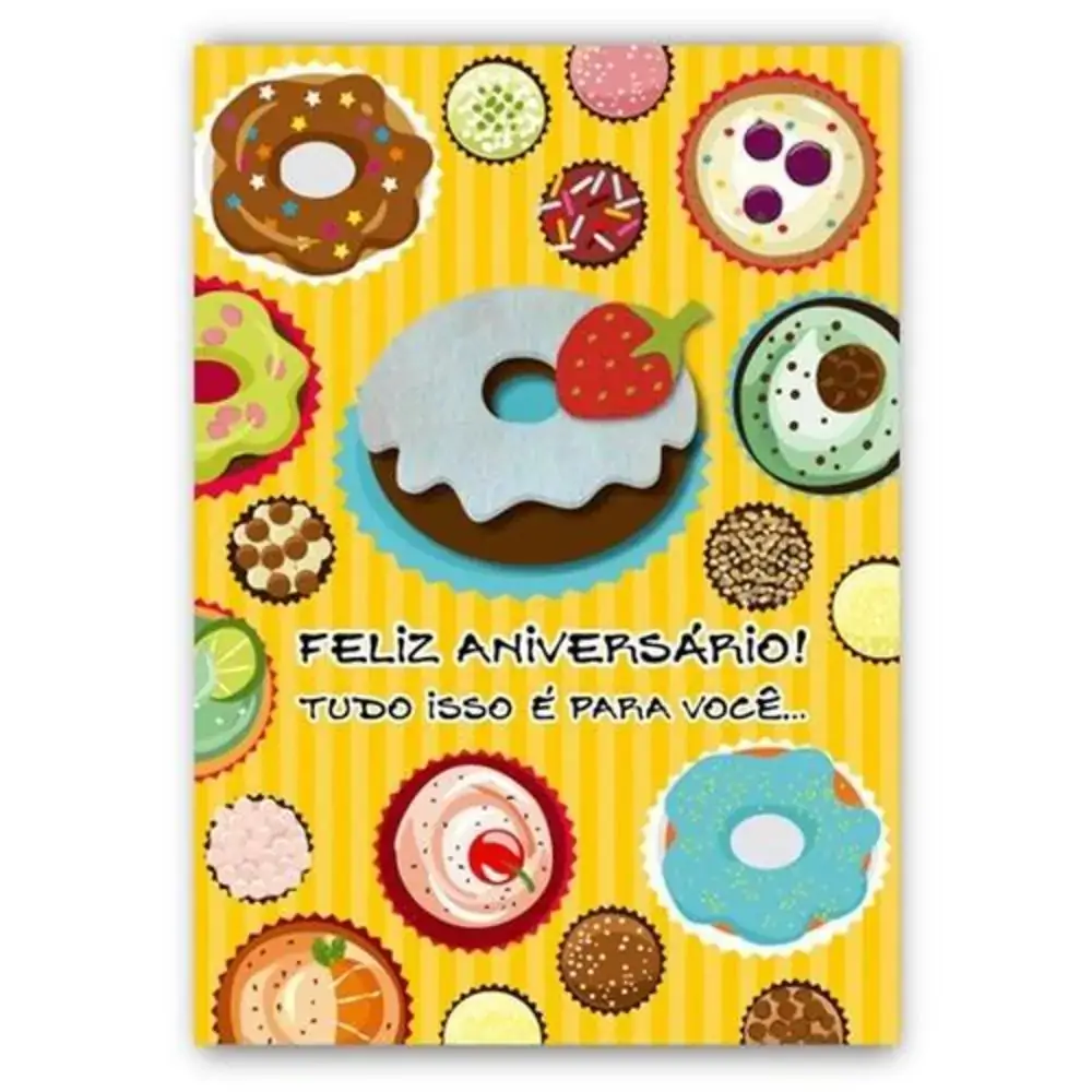 Cartao Artesanal Fina Ideia Doces