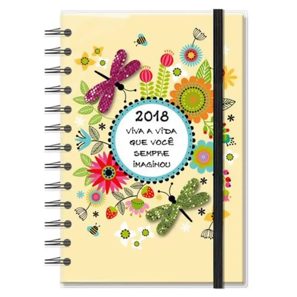 Agenda Fina Ideia 2018 M Libelula