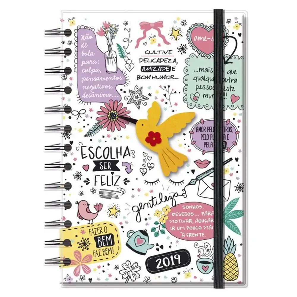 Agenda Fina Ideia 2018 M Beija Flor