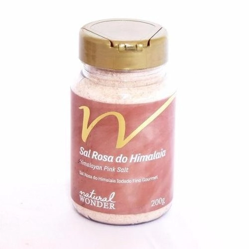 Sal Rosa Do Himalaia Fino Pote 200g Himalayan_gourmet