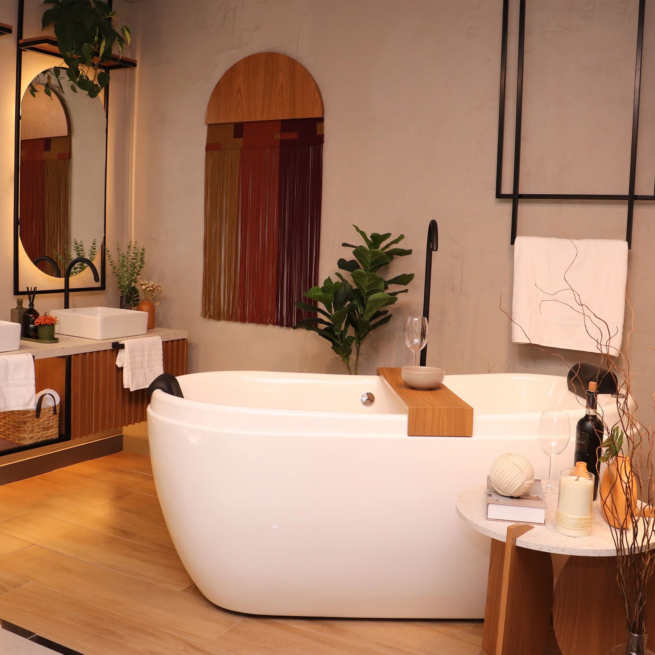 Banheira De Hidromassagem Palermo Elegance 177cmx82cmx77cm Em Acrílico- 220v Mondialle Branco