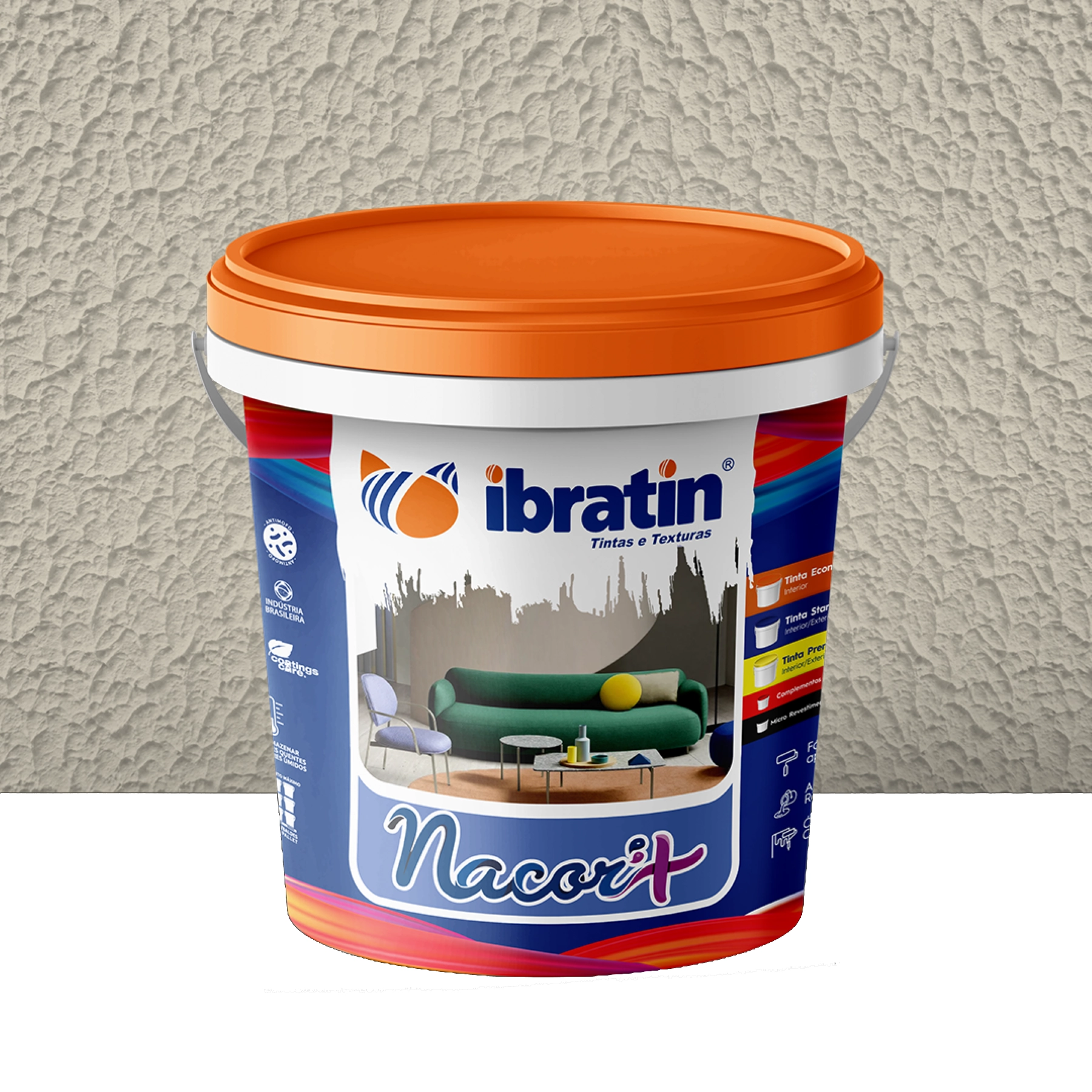 Textura Lisa Elegance Gelo 25Kg Ibratin