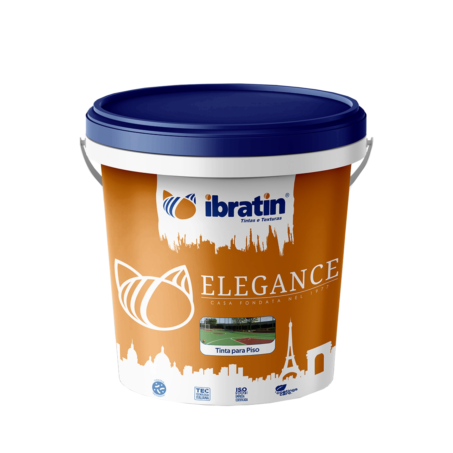 Tinta Fosca Elegance Premium Áreas Internas e Externas Vermelho 15L Ibratin