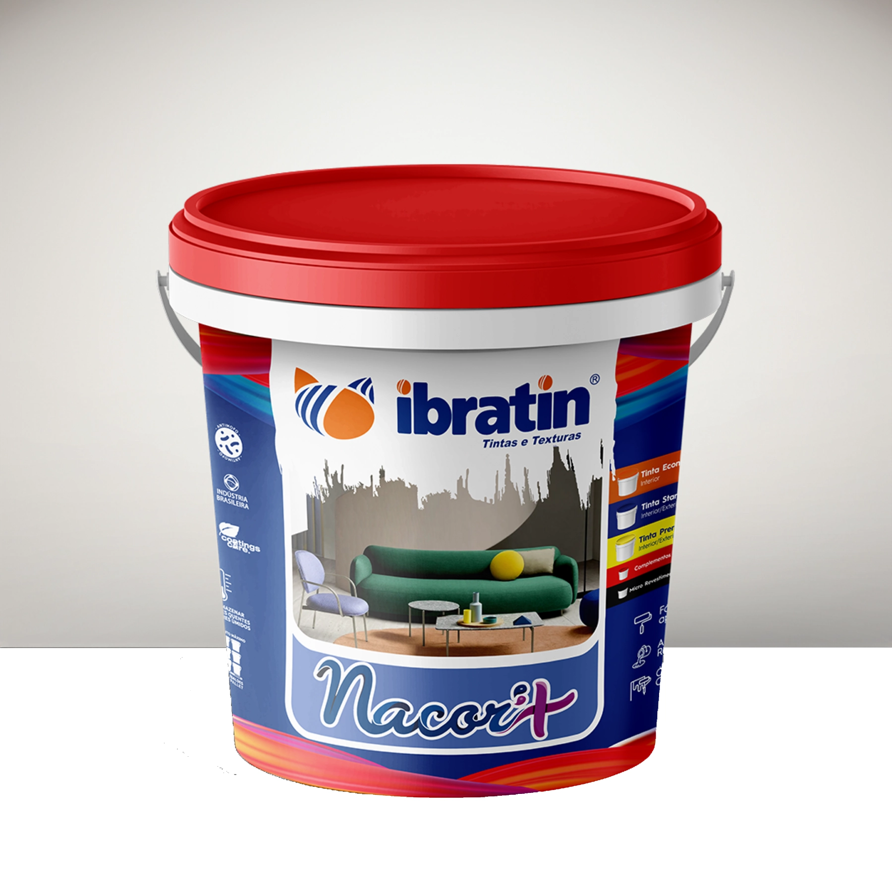 Selador para Textura Elegance Pigmentado Branco 15L Ibratin