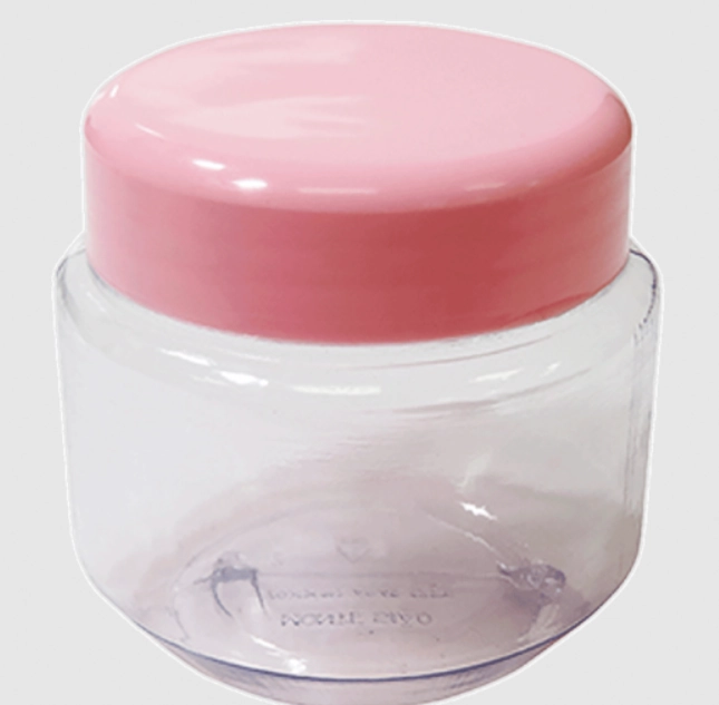 Pote Redondo C/tampa Rosa Bb 120ml Pct 6 Und