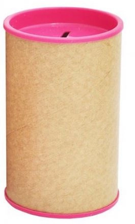 Cofrinho De Papel Pink C/6un