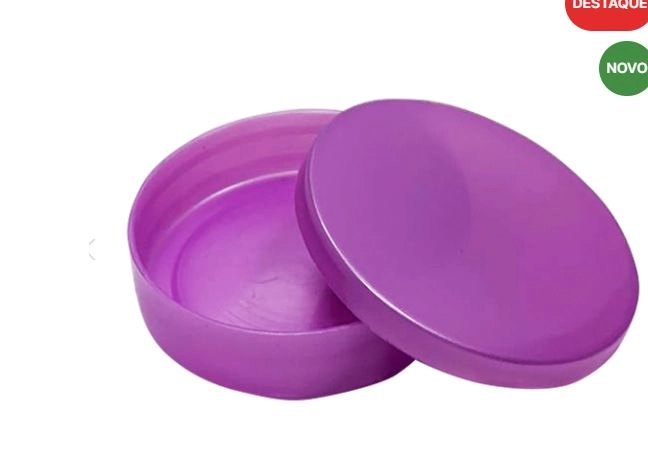 Latinha Plastica Lilas Candy C/10 Ref.lb2547