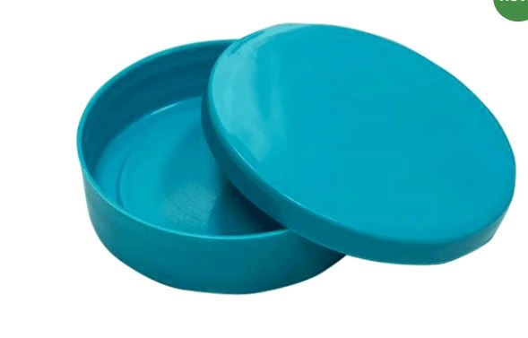Latinha Plastica Azul Tiffany Candy C/10 Ref.lb2549