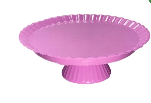 Boleira Redonda 23x8cm Lilas Candy