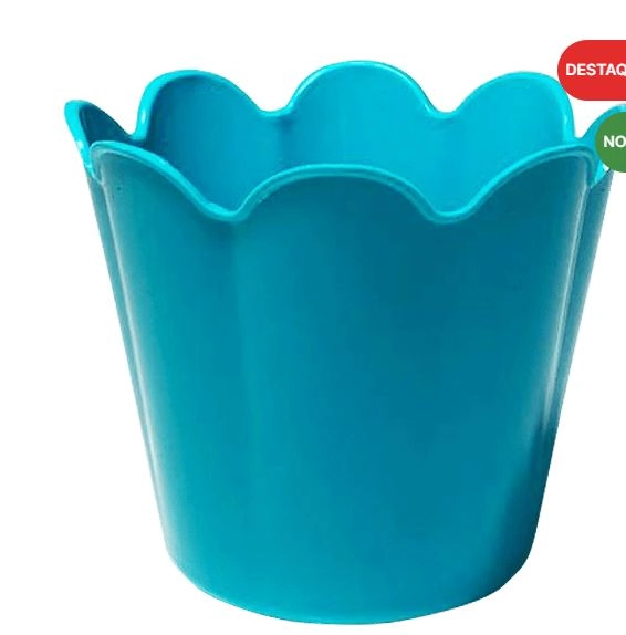 Pote De Girassol Mini Azul Tiffany C/5 Ref.lb2673