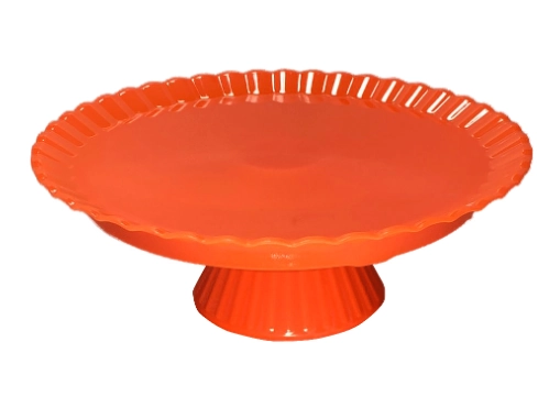 Boleira Red 23x8cm Laranja Fluor Lb2597 Massari