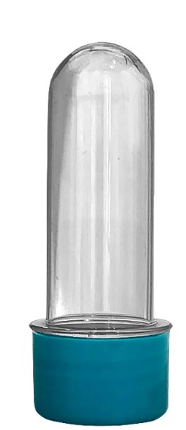Tubete Peq C/tampa Azul Tiffany C/10 Ref.lb2661