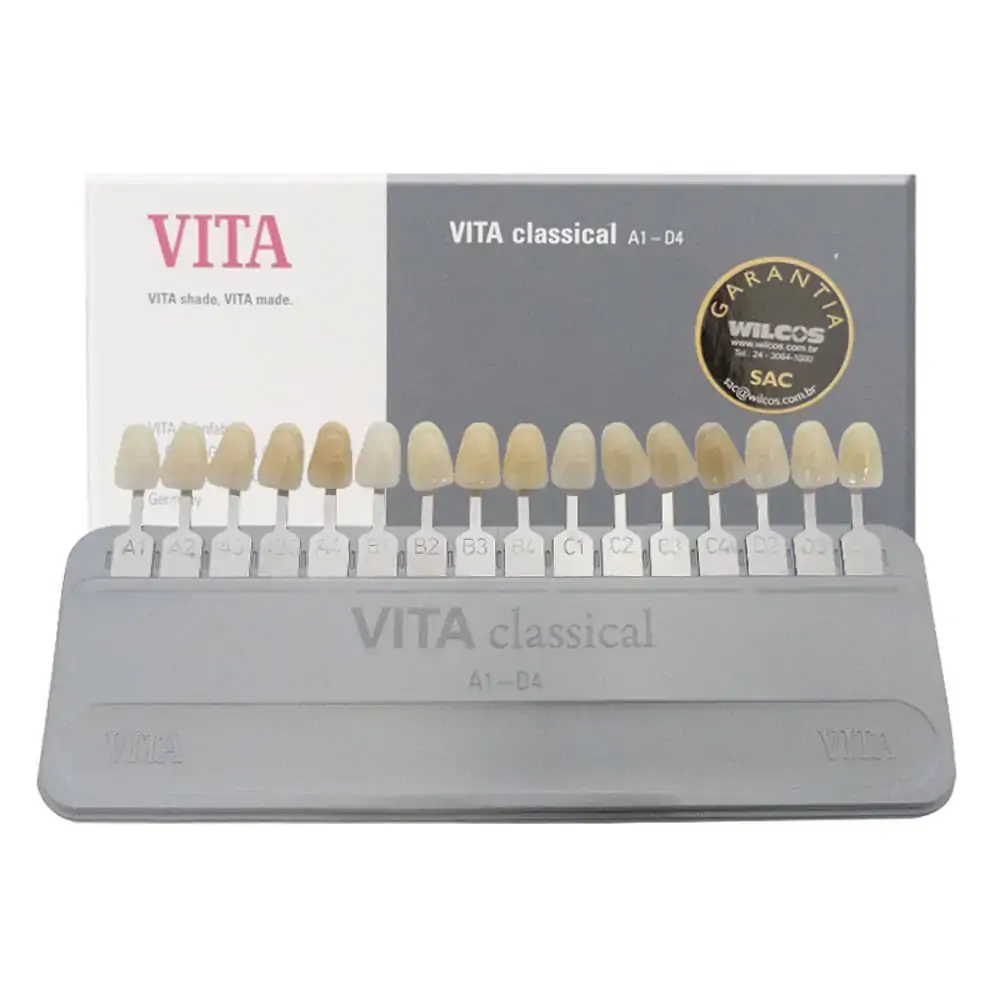 Escala de Cores de Dentes Vitapan Classical - Wilcos - 25.3238