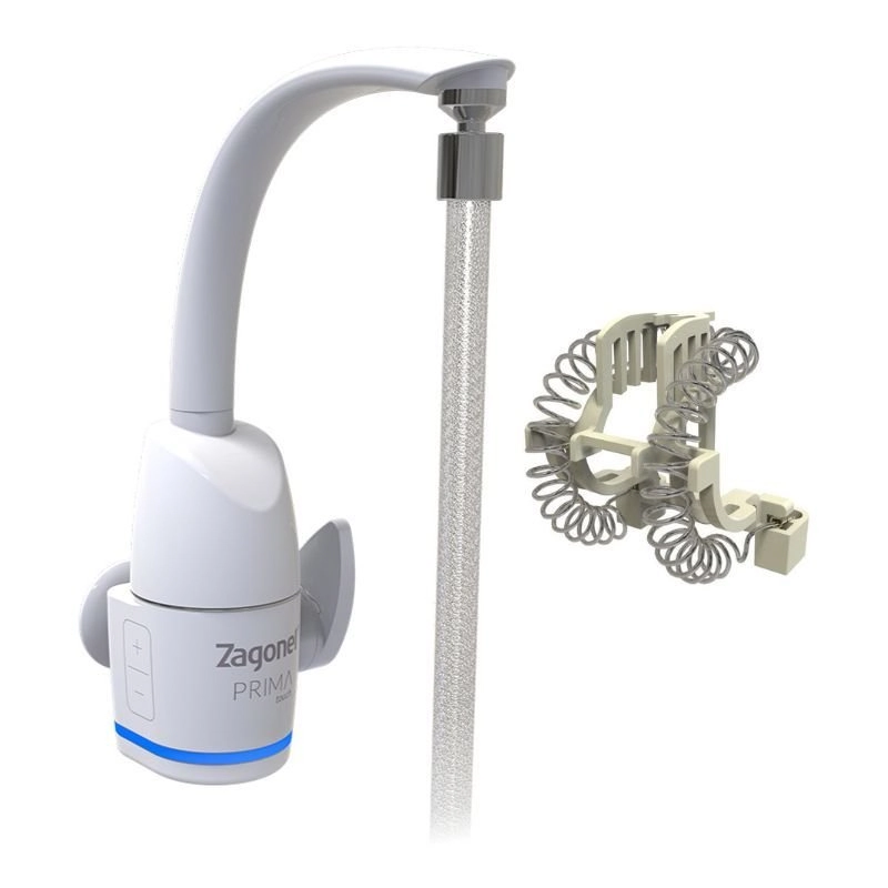 Torneira Elétrica Zagonel Prima Touch Branca 220v + Resistência