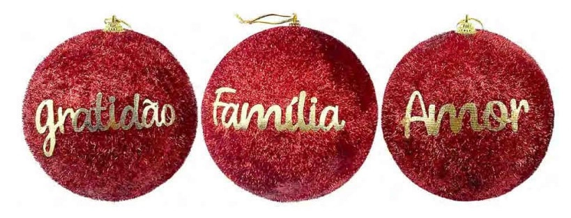 Bola De Natal Nbol8v12vm Multiart 1x1un