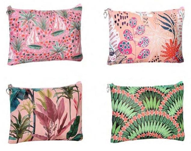 Necessaire Estampada 20x12cm Ref.nec0007 Nascente