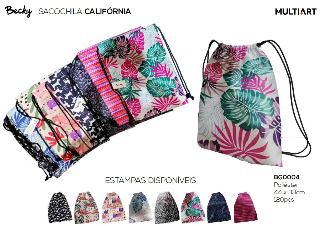 Sacochila California Bg0004 Multiart