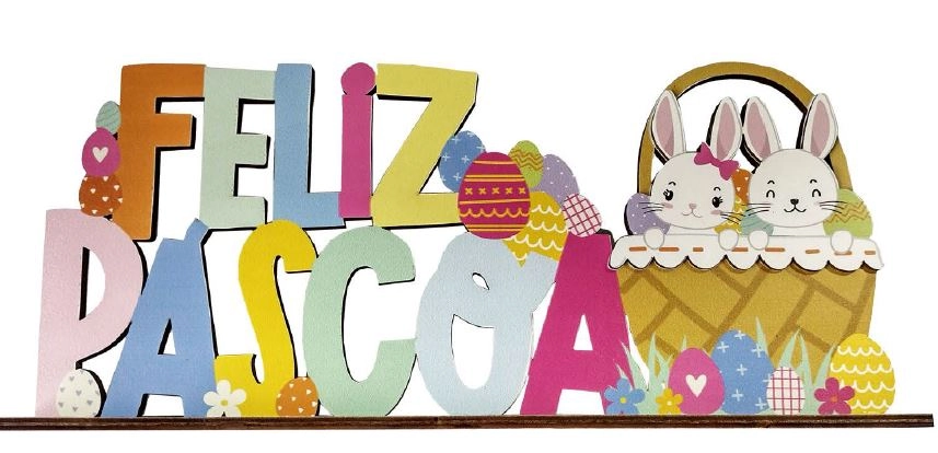Placa Decorativa Cartoon 30cm Ref.mdn0019