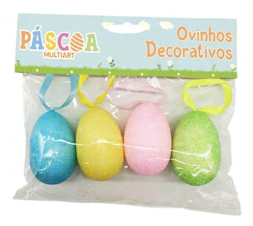 Pas0051 Enfeite Dec De Pascoa C 4 Pc