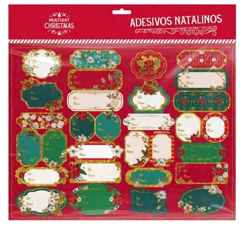 Natade06 Adesivos Natalinos Un