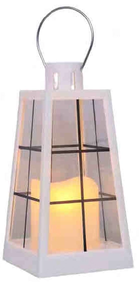 Luminaria Lanterna C/led 11,5x11x22cm Ref.vlx0031
