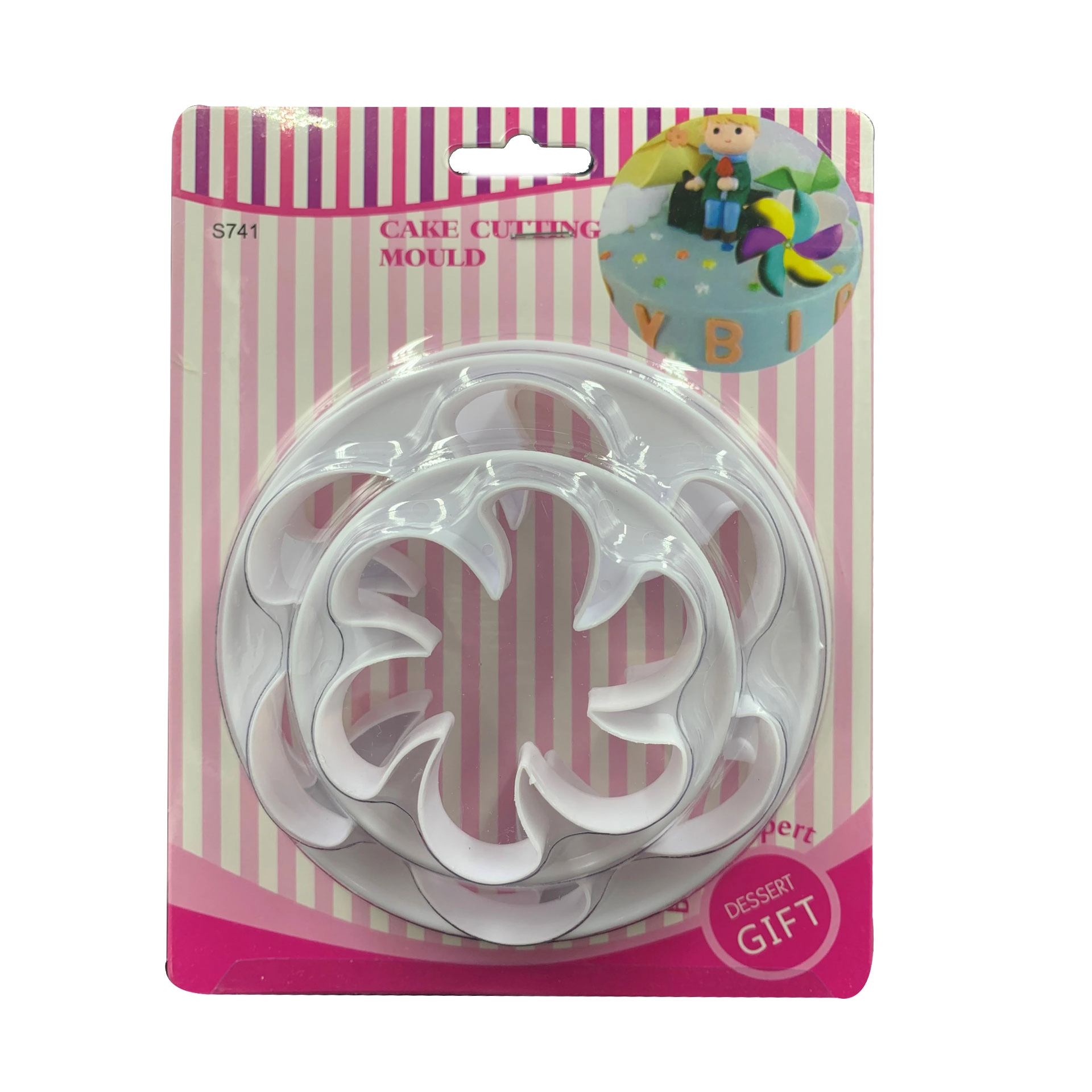 Kit Confeiteiro Molde Flor 3pcs Mc1275 Stock E Cia