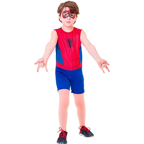 Fantasia Disney Homem Aranha Tam P