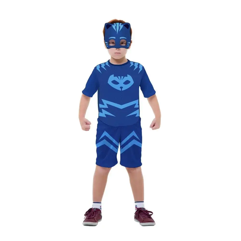 Fant.pj Masks Menino Gato Curta Regina G