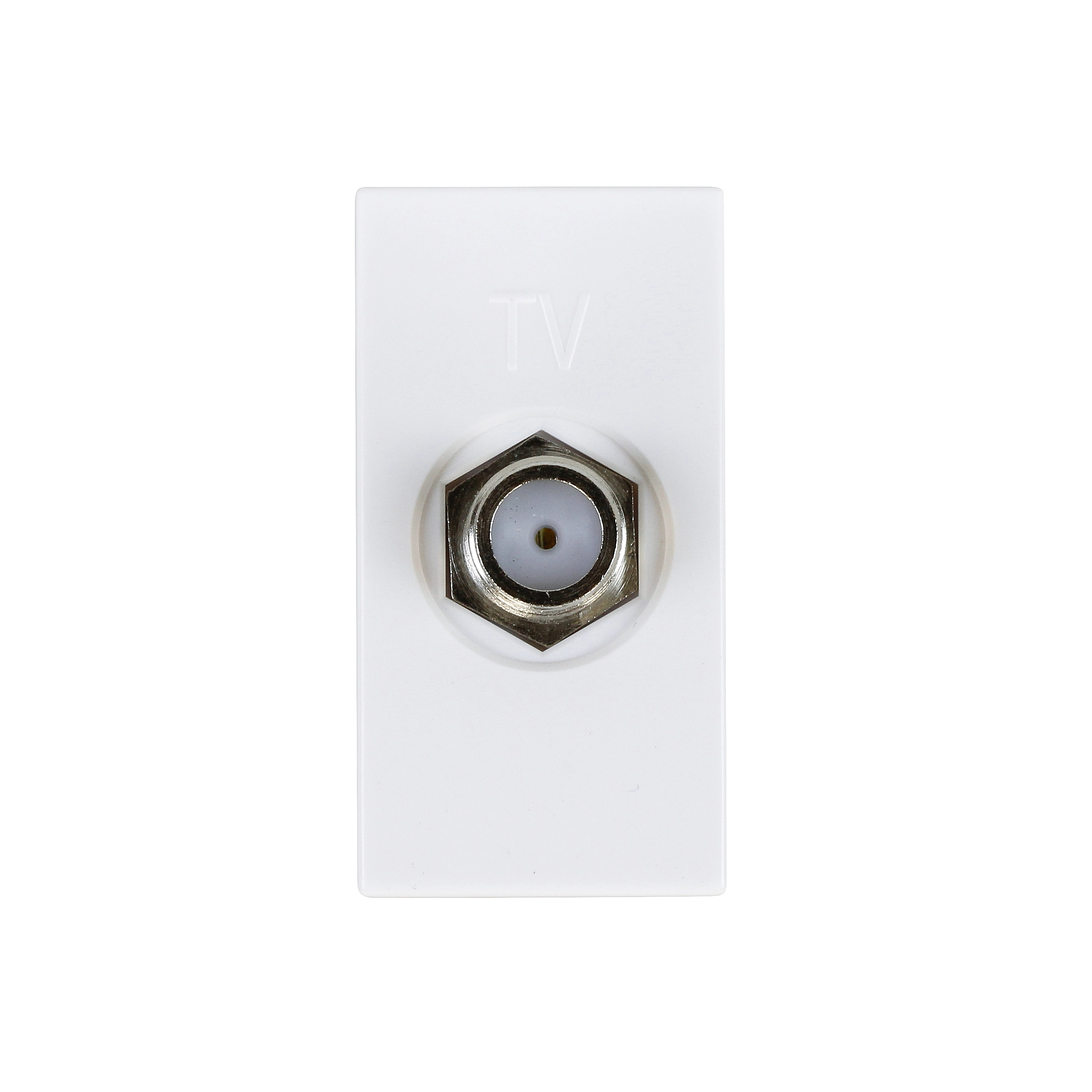 Módulo de Tomada para Antena de TV S30 ou S35 Branco Simon