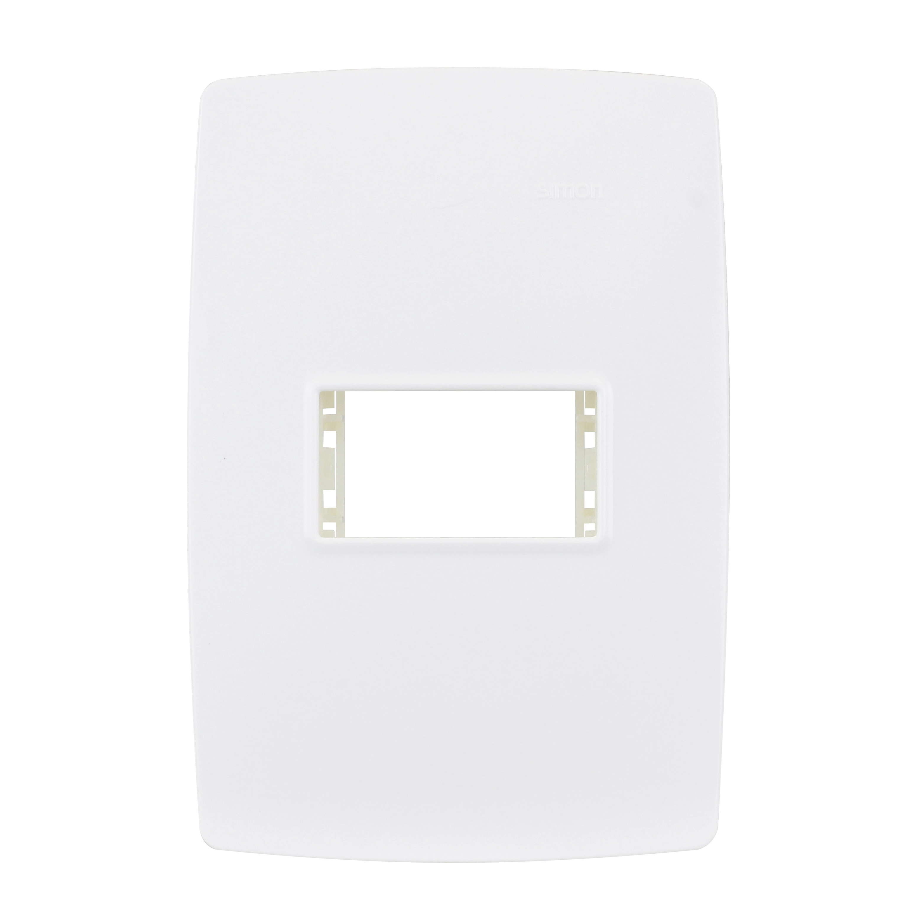 Placa com Suporte 4x2 1 Módulo(s) Branco S30 Simon