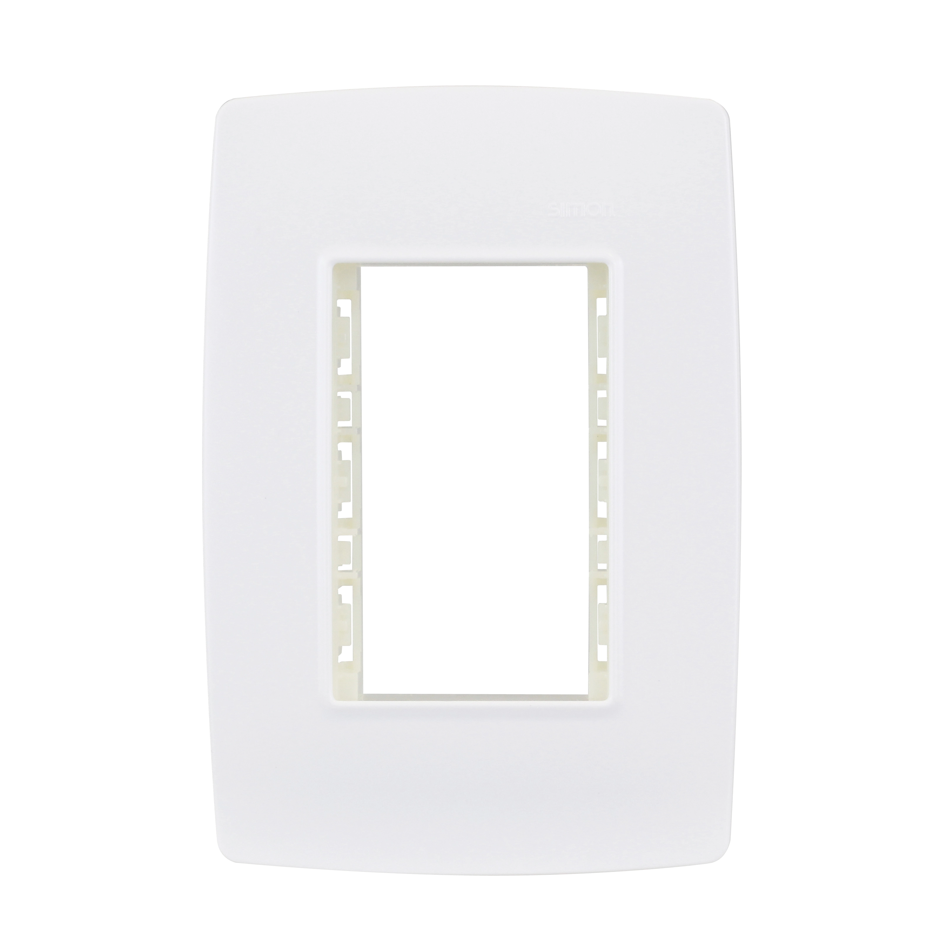 Placa com Suporte 4x2 3Módulos Branco S30 Simon
