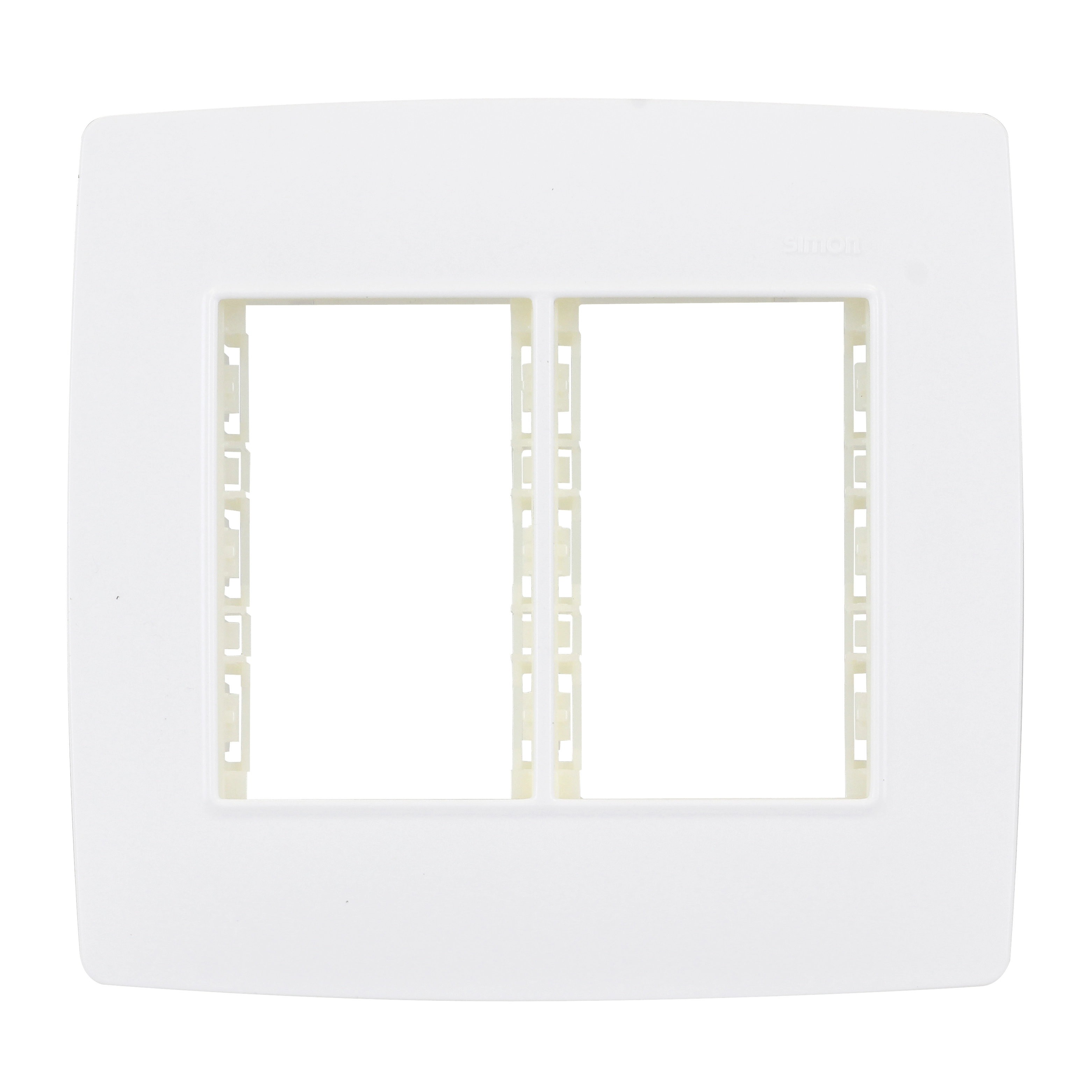 Placa com Suporte 4x4 6Módulos Branco S30 Simon