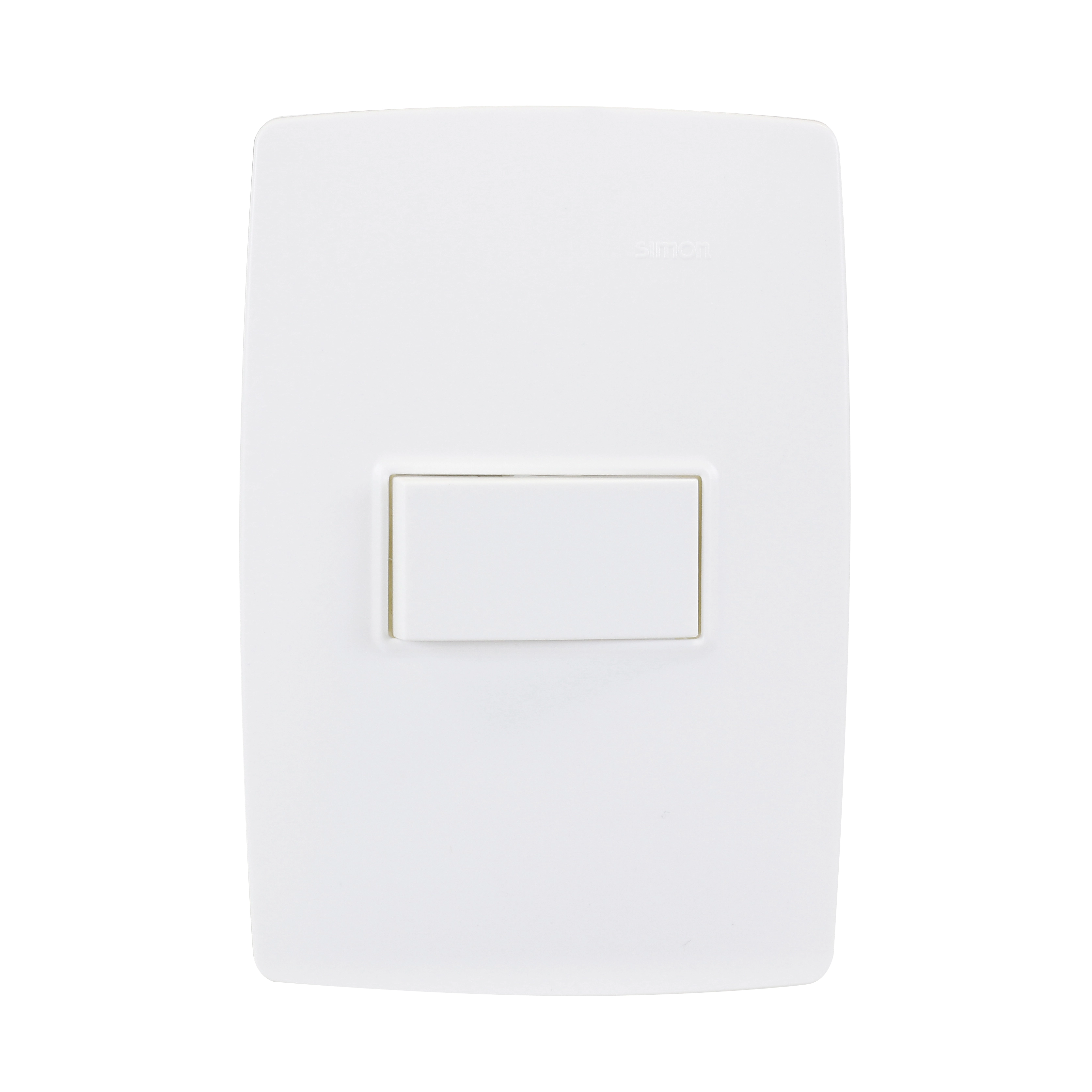 Conjunto de Interruptor Simples Branco S30 Simon