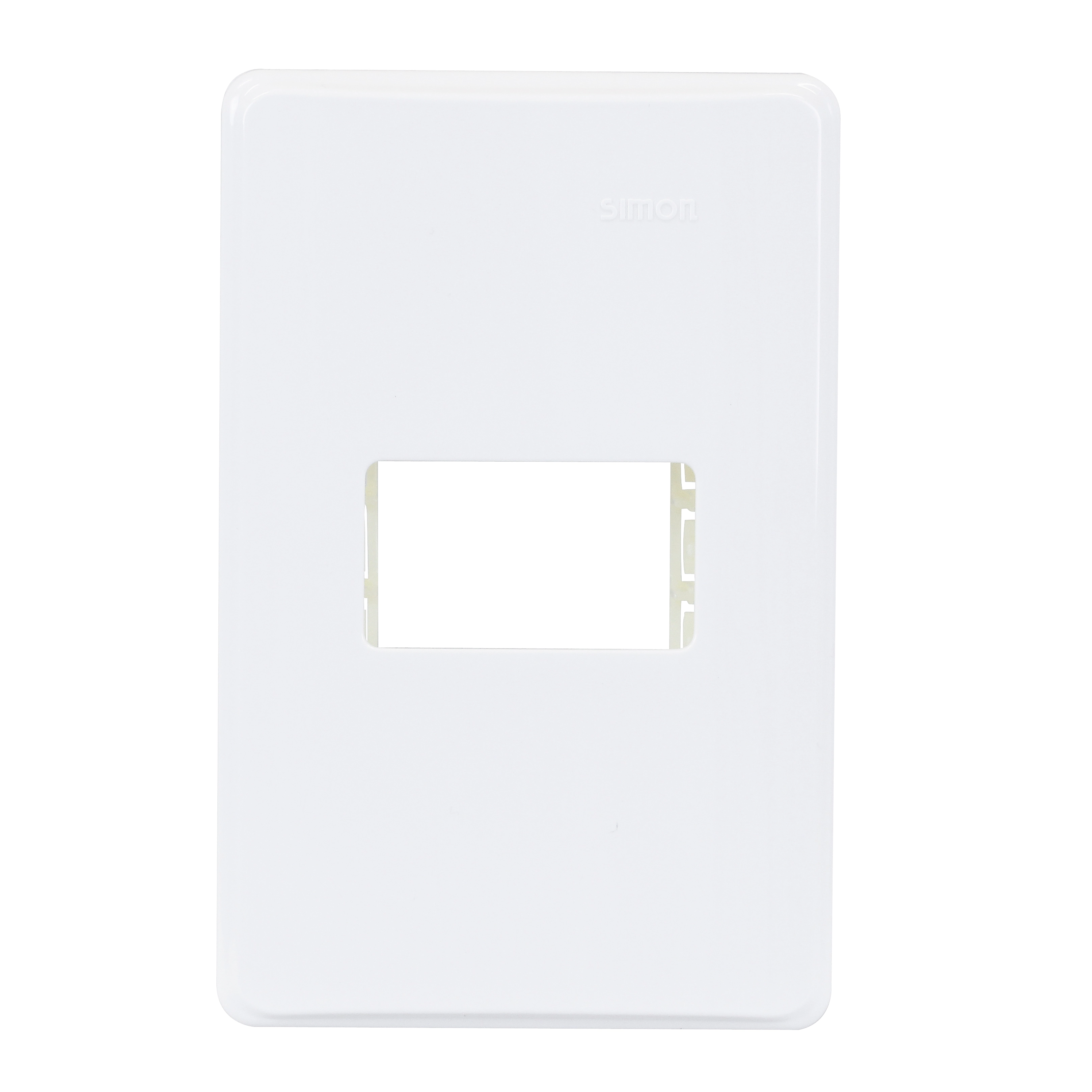 Placa com Suporte 4x2 1 Módulo Branco Simon 19 Simon