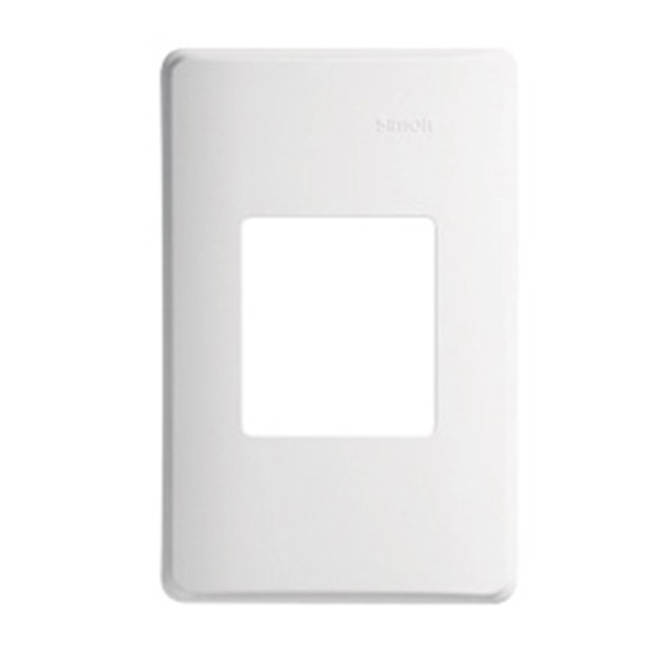 Placa com Suporte 4x2 2Módulos Branco S19 Simon
