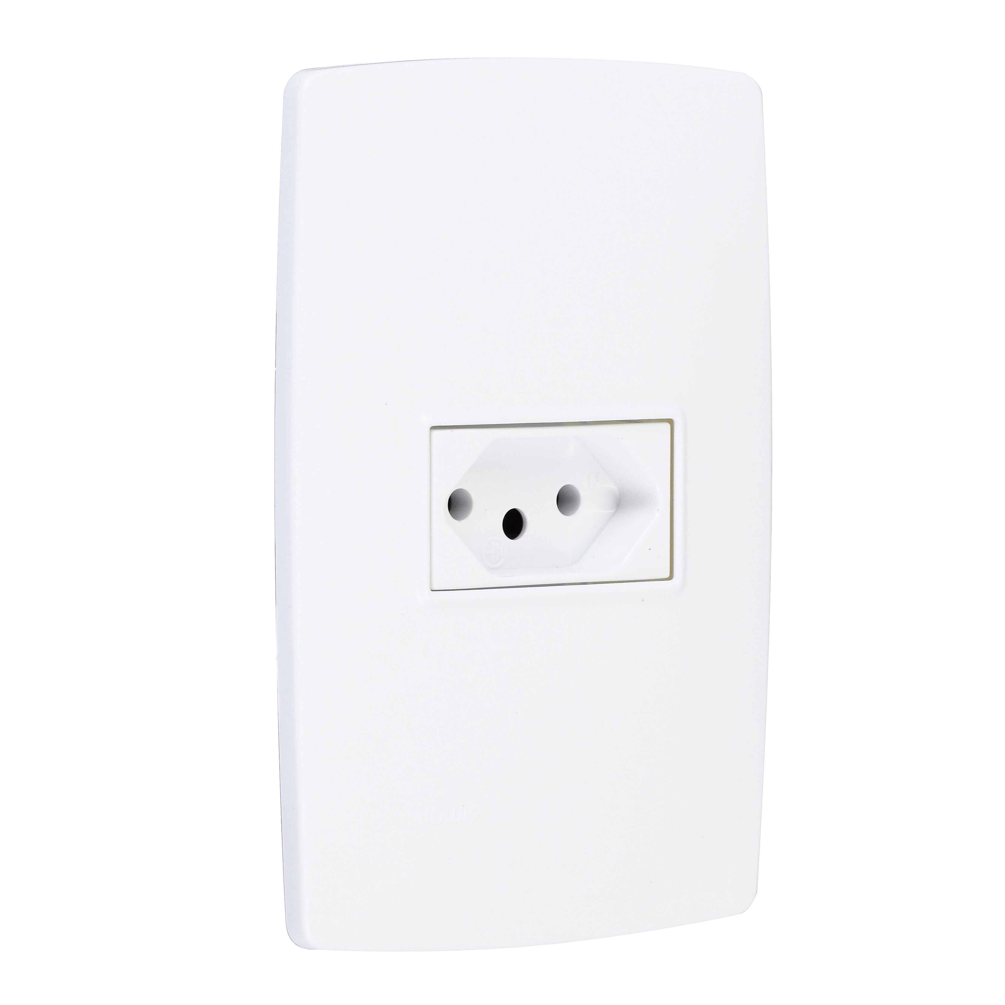 Conjunto de Tomada Energia 10A Branco S30 Simon