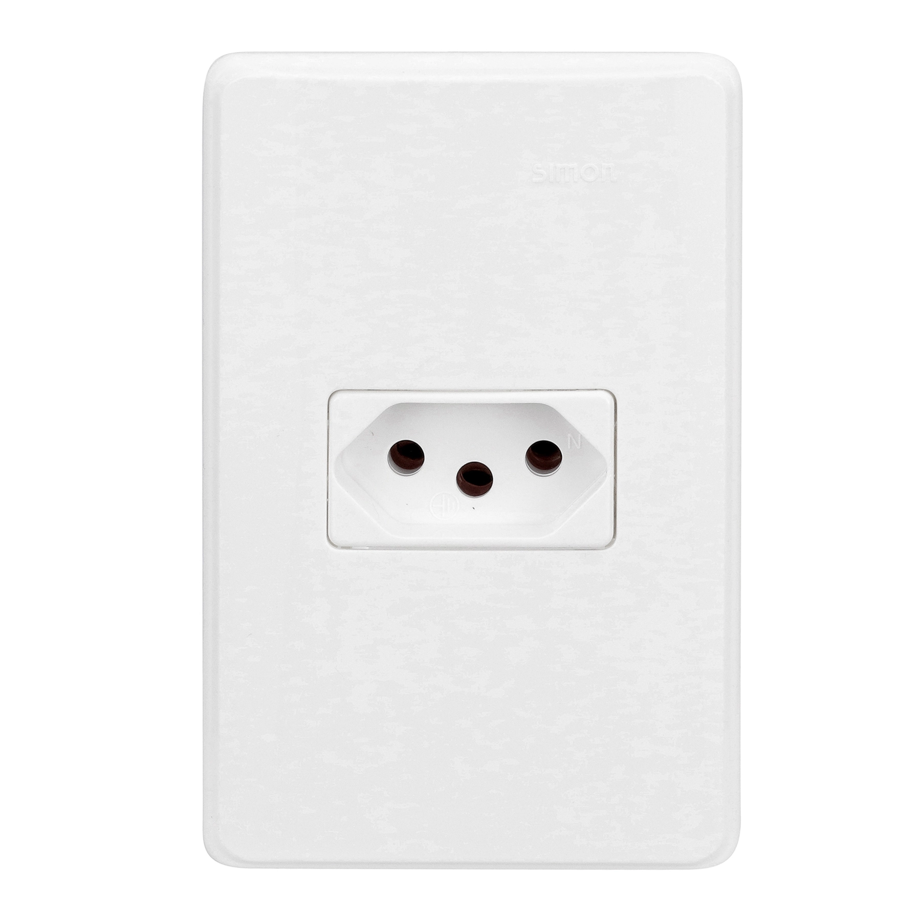 Conjunto de Tomada Energia 20A Branco Simon 19 Simon