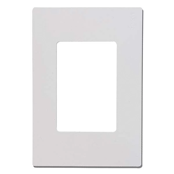 Placa Base com Suporte 4x2 3Módulos Branco 27 Play Simon