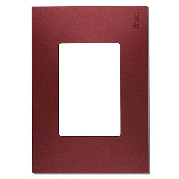 Acabamento para Placa sem Suporte 4x2 3Módulos Berinjela 27 Play Simon