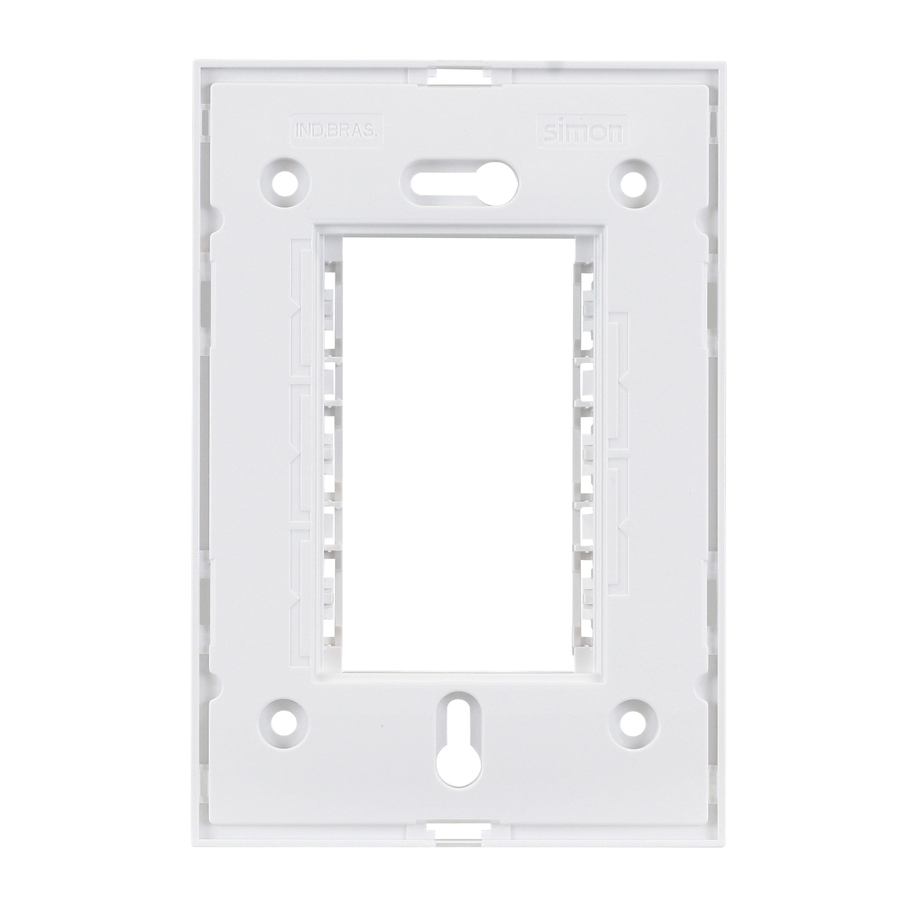 Suporte 4x2 Horizontal Branco