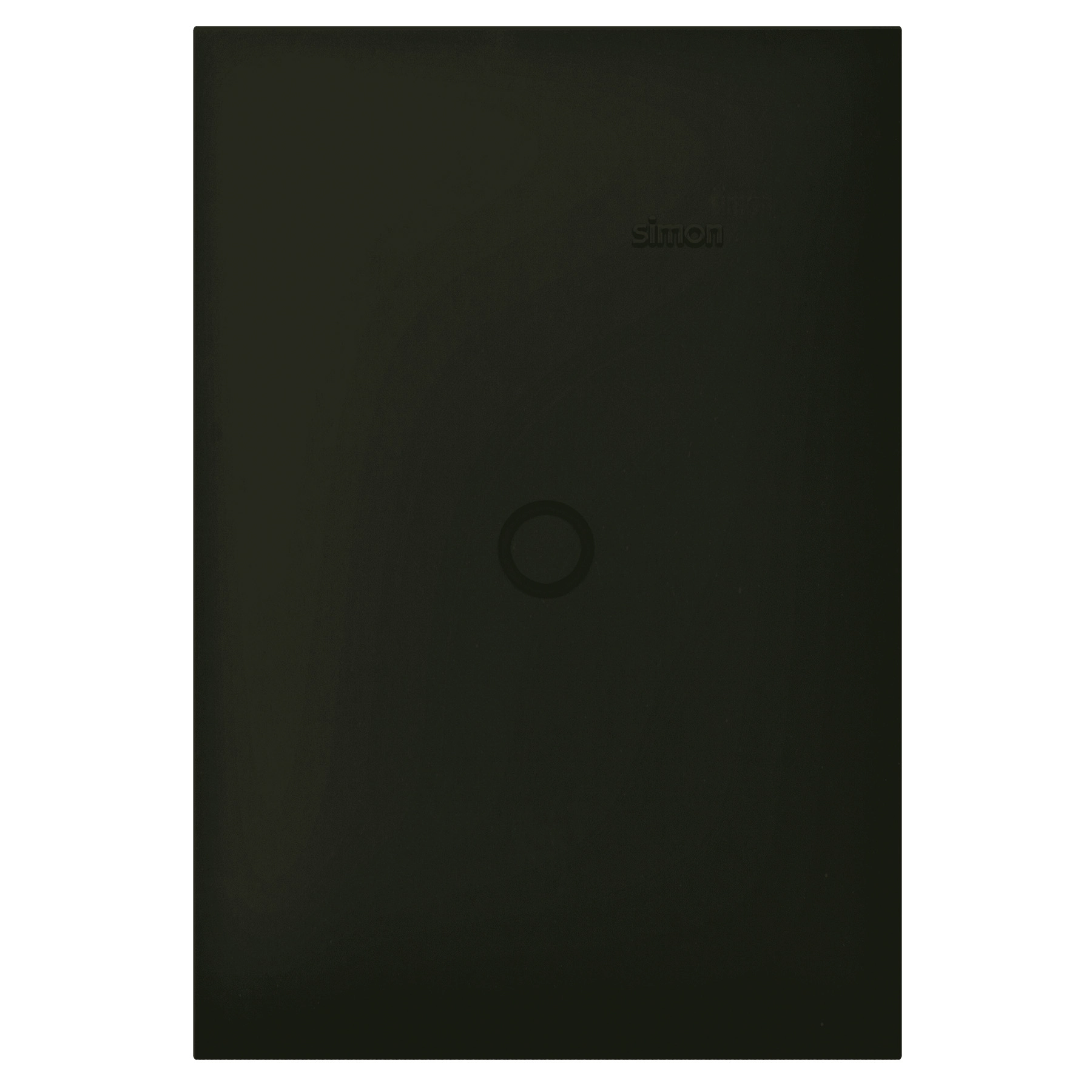 Placa 4x2 Cega Preto Fsc Simon 35
