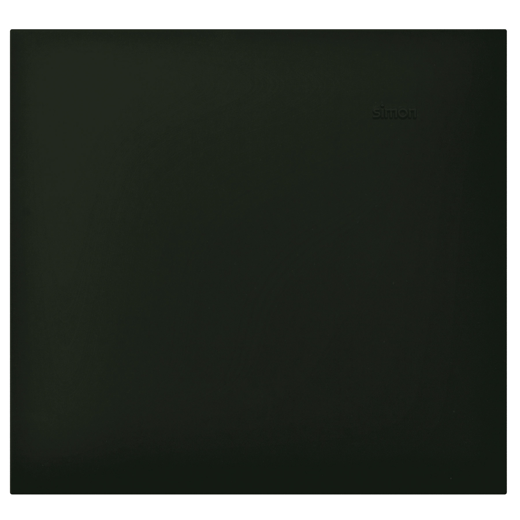 Placa Cega 4X4 Preto Fosco Simon 35