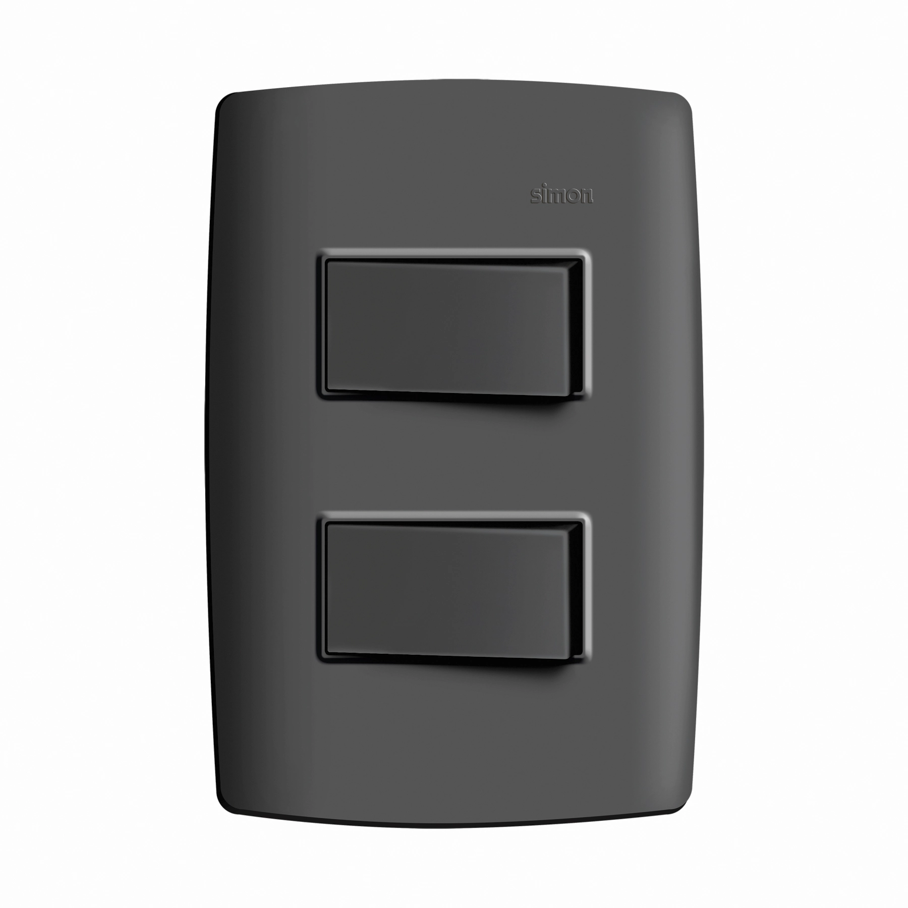 Conjunto 2 Interruptores Paralelos 10A 250V Grafite Simon 30