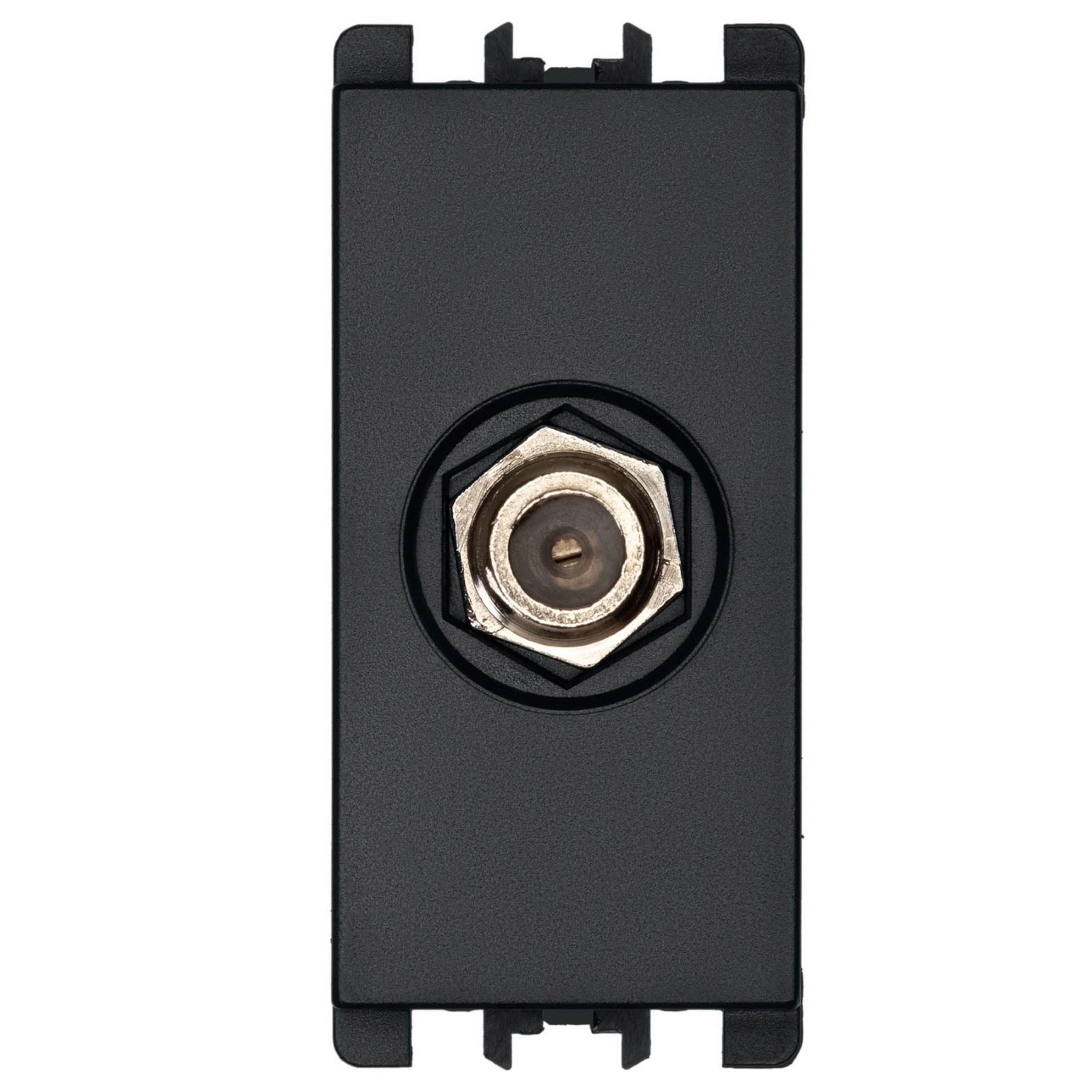 Módulo Tomada Coaxial para TV 75 OHMS Grafite Simon 26