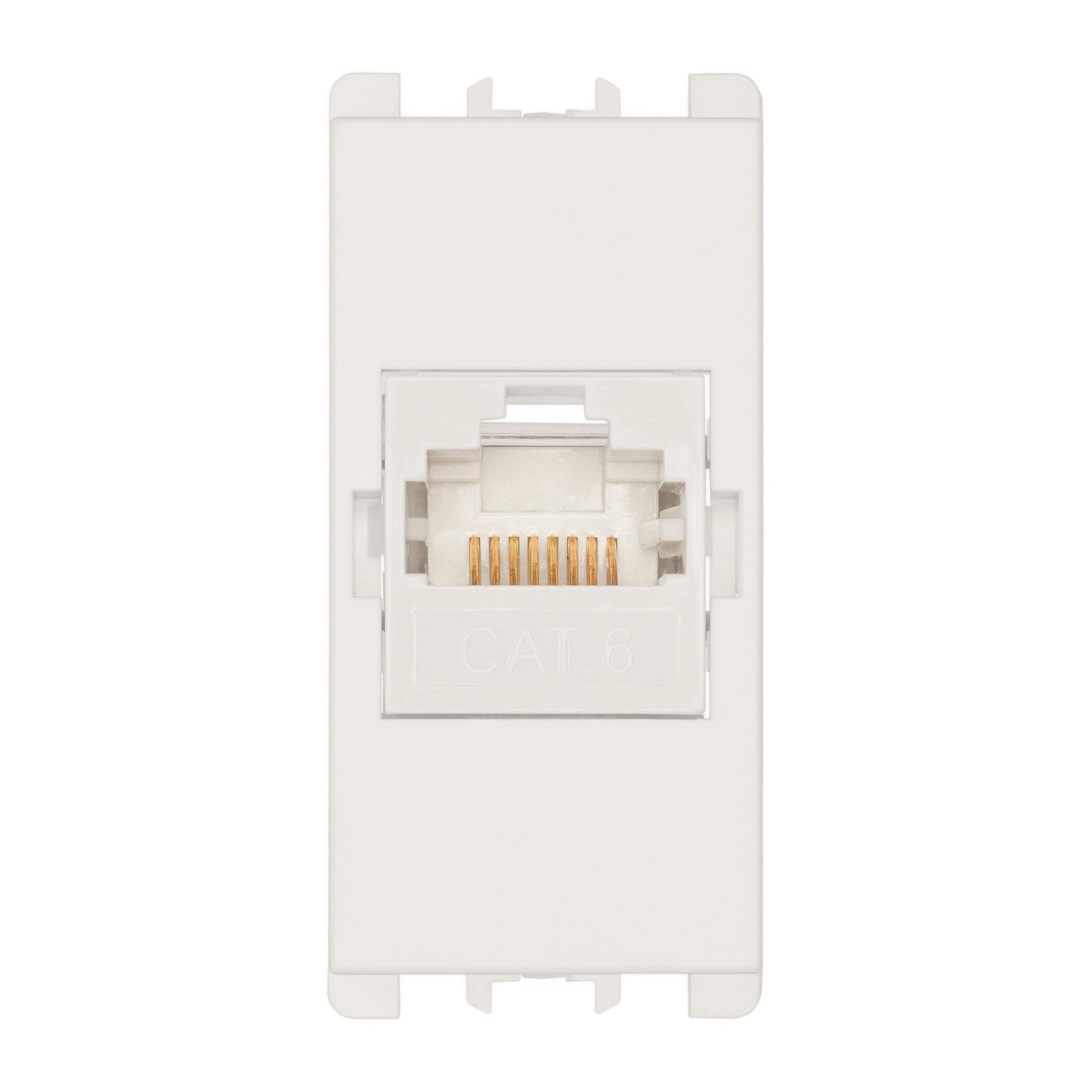 Módulo Tomada Rj45 com Conector Cat 6 Branco Simon 26