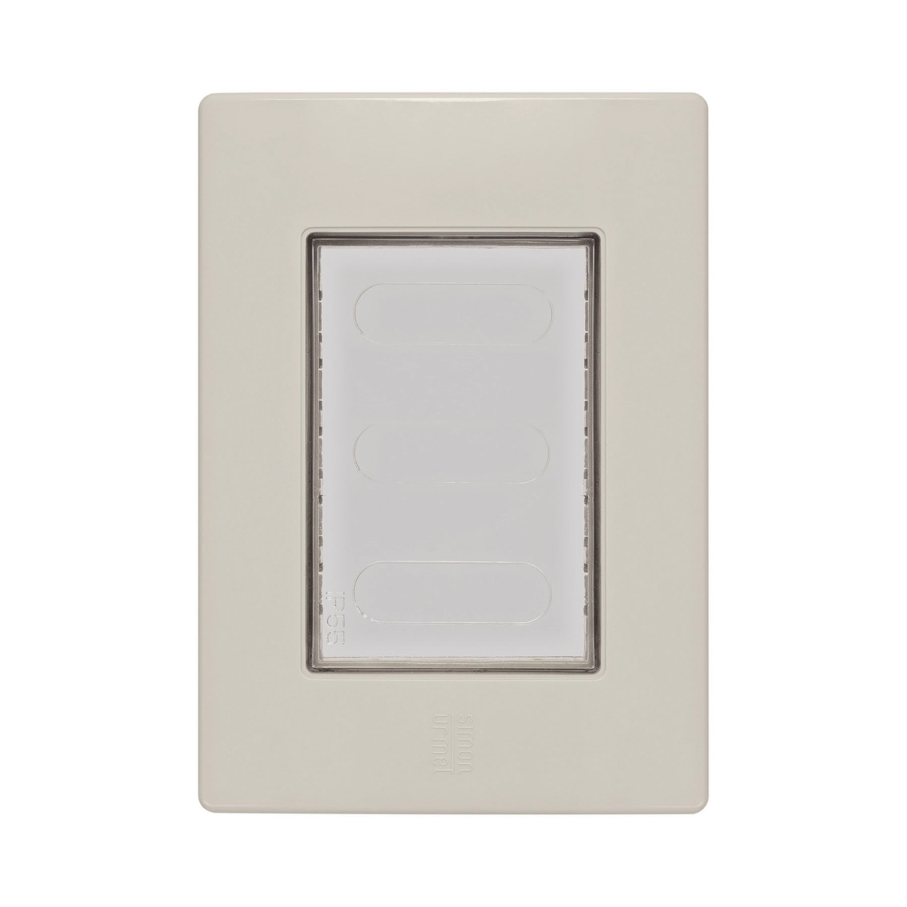 Placa com Suporte 4X2 Cinza S26 Simon