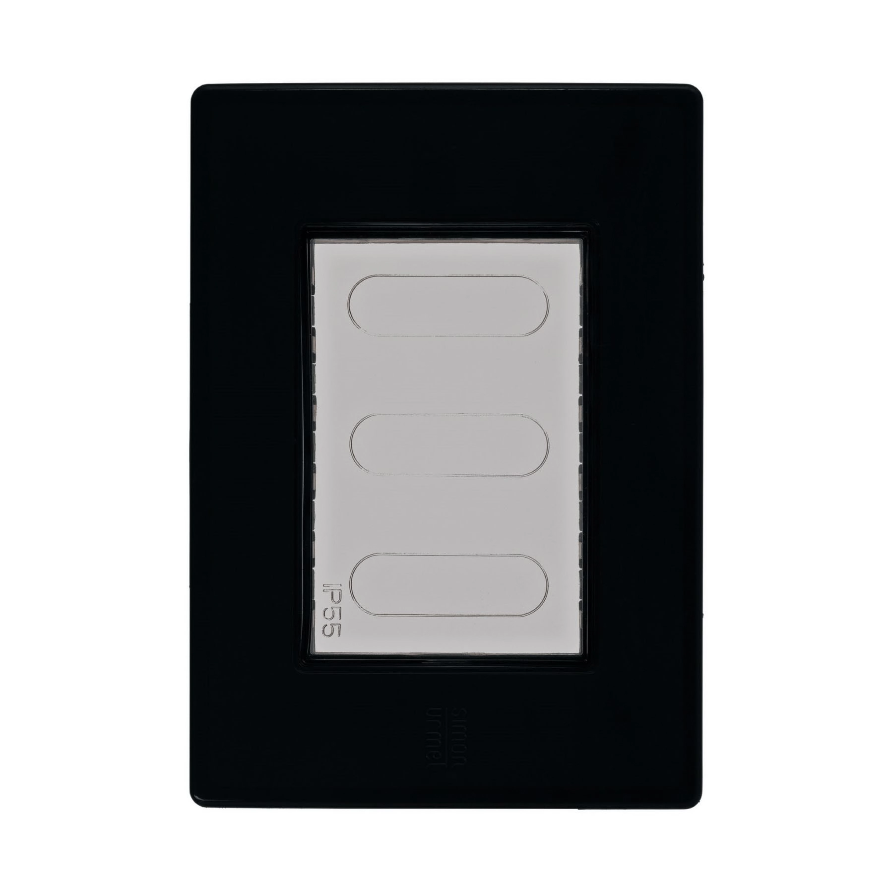 Placa com Suporte 4X2 Grafite S26 Simon