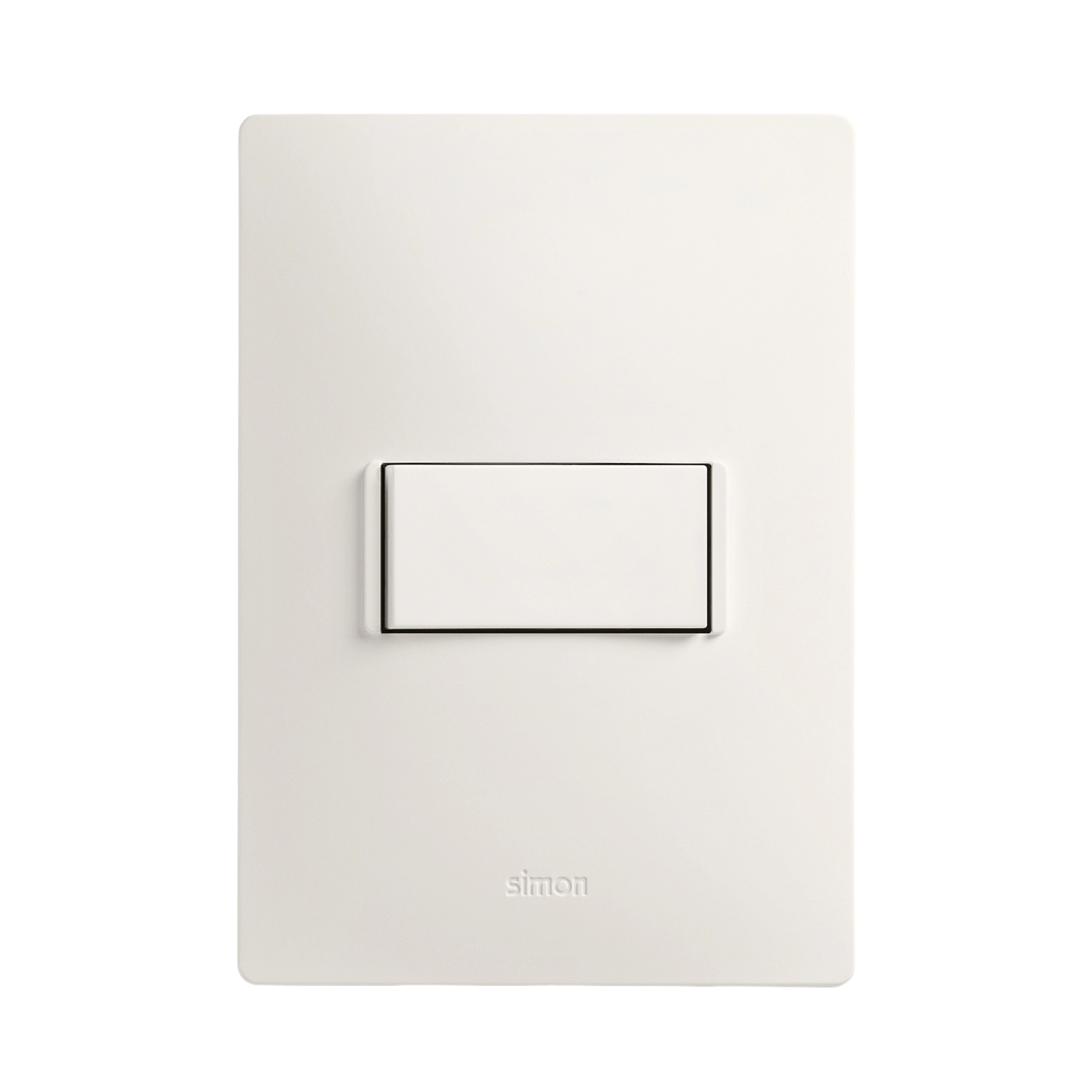 Conjunto Interruptor Simples 10A Branco S26 Simon