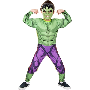 Fantasia Hulk Classica Longa Tam.m