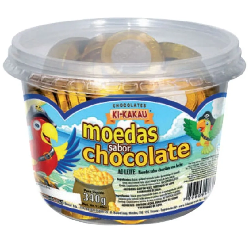 Moedas Choc Ki Kakau 330g